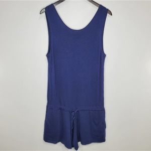 Leimere Knit Women's Navy Romper